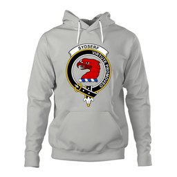 ScotsTee Shop Scottish Sydserf (or Sideserf) Clan Tartan Scottish Clans Crest Hoodie