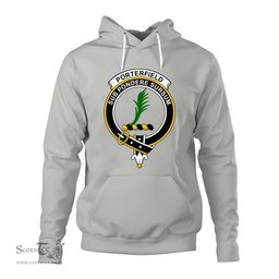ScotsTee Shop Scottish Porterfield Clan Tartan Scottish Clans Crest Hoodie