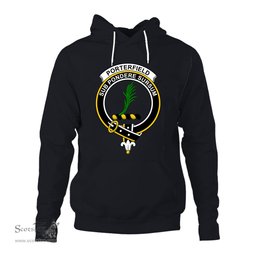 ScotsTee Shop Scottish Porterfield Clan Tartan Scottish Clans Crest Hoodie