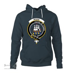 ScotsTee Shop Scottish Wood Crest Clan Tartan Scottish Clans Crest Hoodie