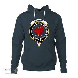 ScotsTee Shop Scottish Stuart of Bute Clan Tartan Scottish Clans Crest Hoodie
