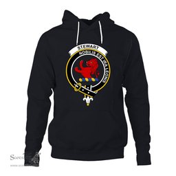 ScotsTee Shop Scottish Stuart of Bute Clan Tartan Scottish Clans Crest Hoodie