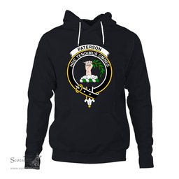 ScotsTee Shop Scottish Paterson Clan Tartan Scottish Clans Crest Hoodie
