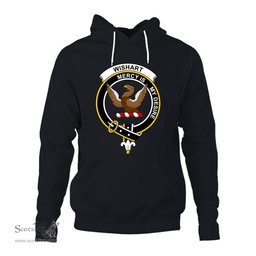 ScotsTee Shop Scottish Wishart Clan Tartan Scottish Clans Crest Hoodie