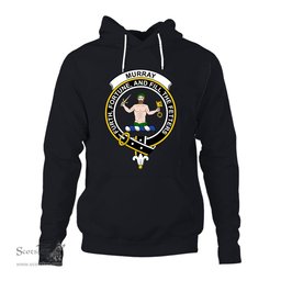 ScotsTee Shop Scottish Murray of Atholl Clan Tartan Scottish Clans Crest Hoodie
