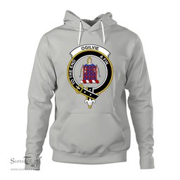 ScotsTee Shop Scottish Ogilvie Clan Tartan Scottish Clans Crest Hoodie