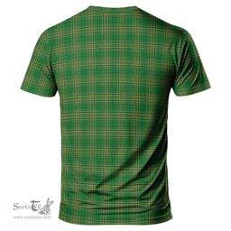 ScotsTee Shop Irish Mape Coat of Arms Family Crest Ireland T Shirt Irish National Tartan Irish County T Shirt