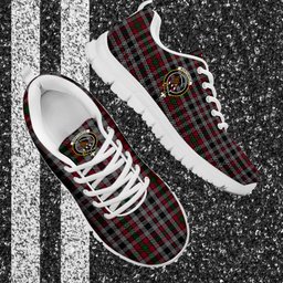 ScotsTee Shop Scottish Borthwick Clan Crest Tartan Sneakers Tartan Casual Shoes