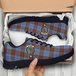ScotsTee Shop Scottish Anderson Modern Clan Crest Tartan Sneakers Tartan Casual Shoes