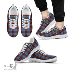 ScotsTee Shop Scottish Anderson Modern Clan Crest Tartan Sneakers Tartan Casual Shoes