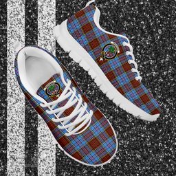 ScotsTee Shop Scottish Anderson Modern Clan Crest Tartan Sneakers Tartan Casual Shoes