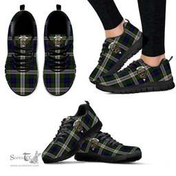 ScotsTee Shop Scottish Blair Dress Clan Crest Tartan Sneakers Tartan Casual Shoes