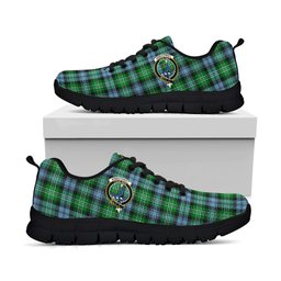 ScotsTee Shop Scottish Arbuthnot Ancient Clan Crest Tartan Sneakers Tartan Casual Shoes