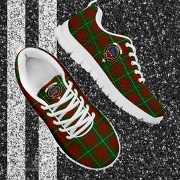 ScotsTee Shop Scottish Bruce Hunting Clan Crest Tartan Sneakers Tartan Casual Shoes