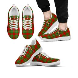 ScotsTee Shop Scottish Callander Modern Clan Crest Tartan Sneakers Tartan Casual Shoes