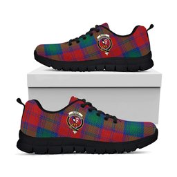 ScotsTee Shop Scottish Byres (Byses) Clan Crest Tartan Sneakers Tartan Casual Shoes