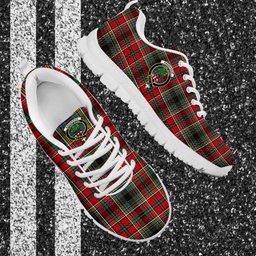 ScotsTee Shop Scottish Anderson of Arbrake Clan Crest Tartan Sneakers Tartan Casual Shoes