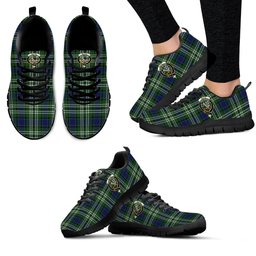 ScotsTee Shop Scottish Blyth Clan Crest Tartan Sneakers Tartan Casual Shoes