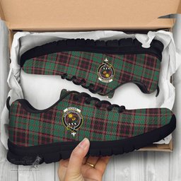 ScotsTee Shop Scottish Buchan Ancient Clan Crest Tartan Sneakers Tartan Casual Shoes