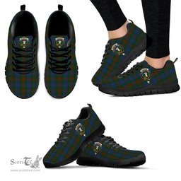 ScotsTee Shop Scottish Buchanan Hunting Clan Crest Tartan Sneakers Tartan Casual Shoes
