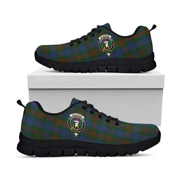 ScotsTee Shop Scottish Buchanan Hunting Clan Crest Tartan Sneakers Tartan Casual Shoes