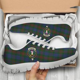 ScotsTee Shop Scottish Buchanan Hunting Clan Crest Tartan Sneakers Tartan Casual Shoes