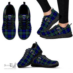 ScotsTee Shop Scottish Arbuthnot Modern Clan Crest Tartan Sneakers Tartan Casual Shoes