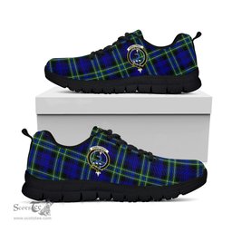ScotsTee Shop Scottish Arbuthnot Modern Clan Crest Tartan Sneakers Tartan Casual Shoes