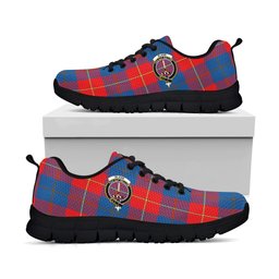 ScotsTee Shop Scottish Blane Clan Crest Tartan Sneakers Tartan Casual Shoes