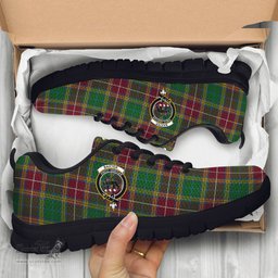 ScotsTee Shop Scottish Baxter Clan Crest Tartan Sneakers Tartan Casual Shoes