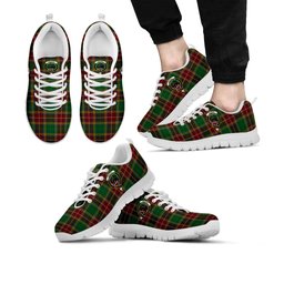 ScotsTee Shop Scottish Baxter Clan Crest Tartan Sneakers Tartan Casual Shoes