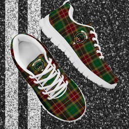 ScotsTee Shop Scottish Baxter Clan Crest Tartan Sneakers Tartan Casual Shoes