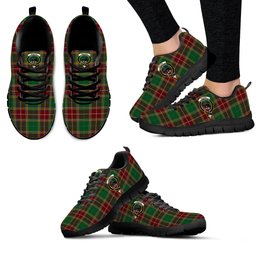 ScotsTee Shop Scottish Baxter Clan Crest Tartan Sneakers Tartan Casual Shoes