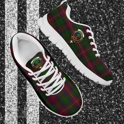 ScotsTee Shop Scottish Cairns Clan Crest Tartan Sneakers Tartan Casual Shoes