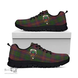 ScotsTee Shop Scottish Cairns Clan Crest Tartan Sneakers Tartan Casual Shoes