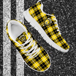 ScotsTee Shop Scottish Barclay Dress Modern Clan Crest Tartan Sneakers Tartan Casual Shoes