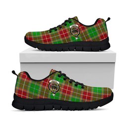 ScotsTee Shop Scottish Baxter Modern Clan Crest Tartan Sneakers Tartan Casual Shoes