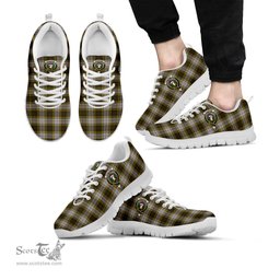 ScotsTee Shop Scottish Buchanan Dress Clan Crest Tartan Sneakers Tartan Casual Shoes