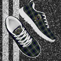 ScotsTee Shop Scottish Davidson of Tulloch Dress Clan Crest Tartan Sneakers Tartan Casual Shoes