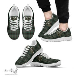 ScotsTee Shop Scottish Craig Clan Crest Tartan Sneakers Tartan Casual Shoes