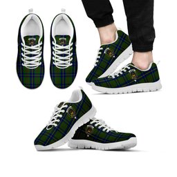 ScotsTee Shop Scottish Cameron of Lochiel Hunting Clan Crest Tartan Sneakers Tartan Casual Shoes