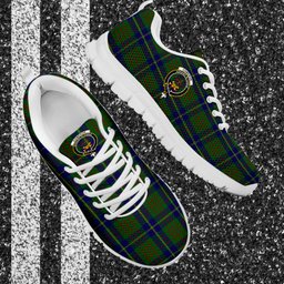 ScotsTee Shop Scottish Cameron of Lochiel Hunting Clan Crest Tartan Sneakers Tartan Casual Shoes