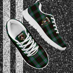 ScotsTee Shop Scottish Brodie Hunting Clan Crest Tartan Sneakers Tartan Casual Shoes