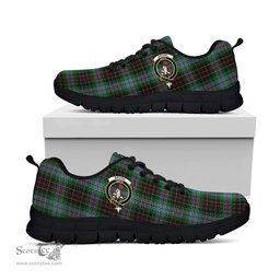 ScotsTee Shop Scottish Brodie Hunting Clan Crest Tartan Sneakers Tartan Casual Shoes
