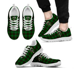 ScotsTee Shop Scottish Anstruther Clan Crest Tartan Sneakers Tartan Casual Shoes