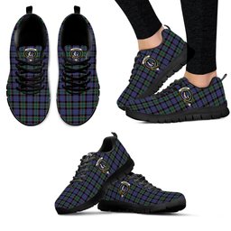 ScotsTee Shop Scottish Fletcher Modern Clan Crest Tartan Sneakers Tartan Casual Shoes