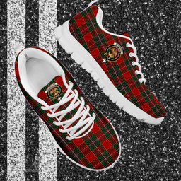 ScotsTee Shop Scottish Drummond Ancient Clan Crest Tartan Sneakers Tartan Casual Shoes