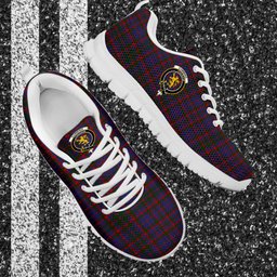 ScotsTee Shop Scottish Cumming Clan Crest Tartan Sneakers Tartan Casual Shoes