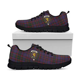 ScotsTee Shop Scottish Cumming Clan Crest Tartan Sneakers Tartan Casual Shoes