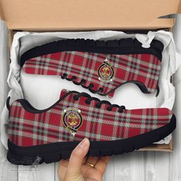 ScotsTee Shop Scottish Drummond of Perth Dress Clan Crest Tartan Sneakers Tartan Casual Shoes